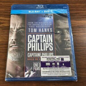 NEW Captain Phillips Blu ray DVD Tom Hanks